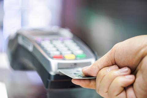 A handheld device for retailers to accept card payment
