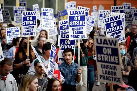 UAW strikes