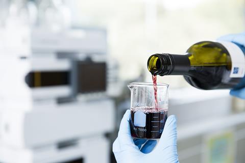 Wine sample preparation for testing