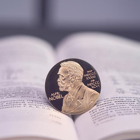 Nobel prize medal