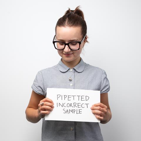 Francess Briggs pipetted the incorrect sample