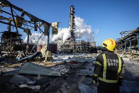 Explosion in China