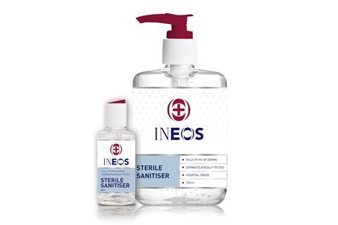 An image showing an Ineos hand gel