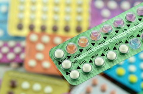 Contraceptive pill packets