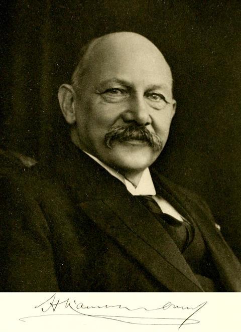 Heike Kamerlingh Onnes (1853 –1926)