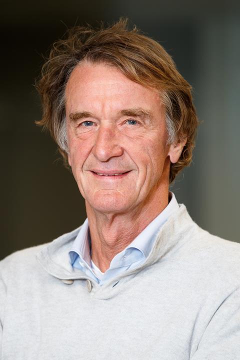 A photograph of Jim Ratcliffe