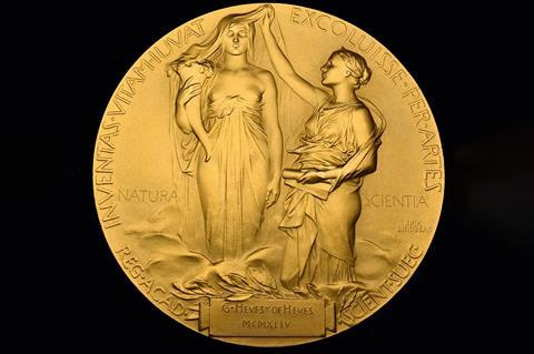 Hevesy   Nobel prize medal