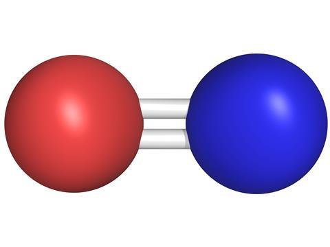 Nitric oxide molecule