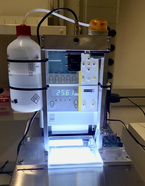 An image showing the Freezing ice nuclei counter 