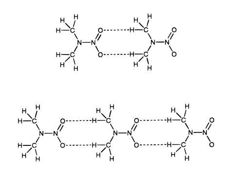 An image showing hydrogen bonding as pioneered by June Sutor