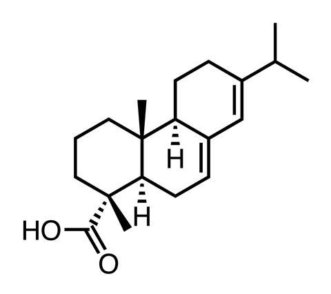 Abietic acid chemical structure