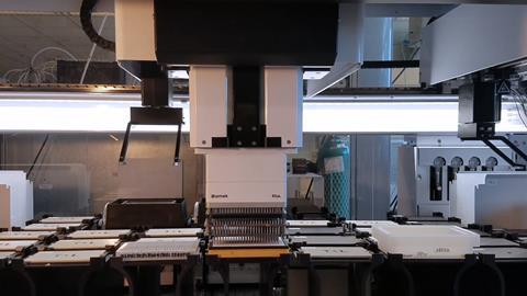 An image showing the high-throughput system