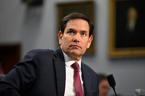 A photograph of Marco Rubio