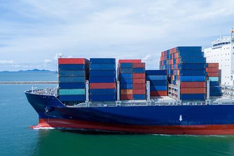 Container ship