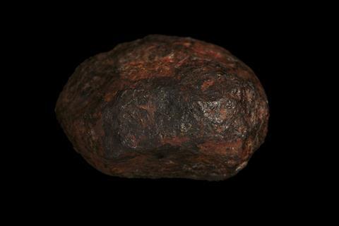 An image showing the Wedderburn Meteorite