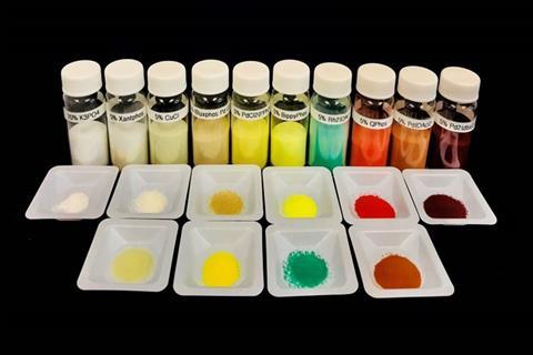 An image showing examples of various types of ChemBeads