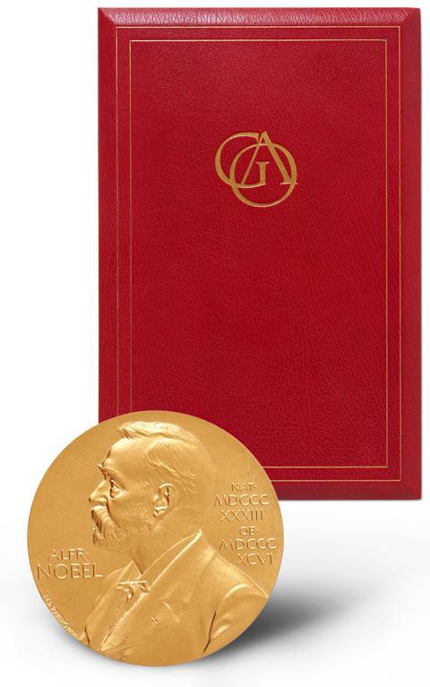 Nobel medal