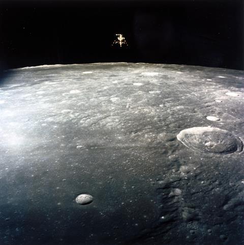 An image showing the Apollo 12 lunar module