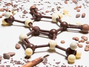 chocolate model of theobromine
