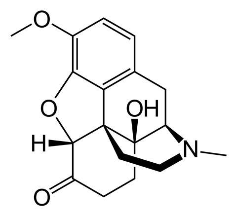 Oxycodone structure
