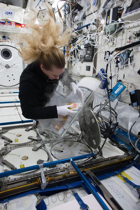 Experiments onboard ISS
