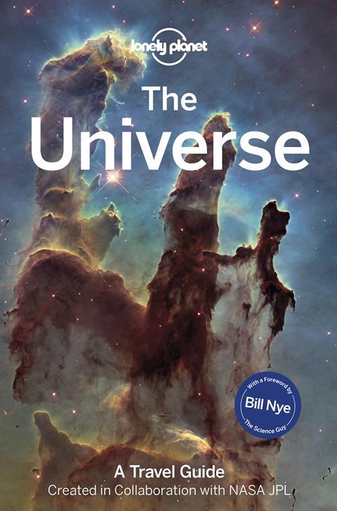 An image showing the book cover of The Universe