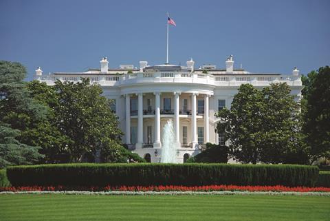 The White House in Washington DC 