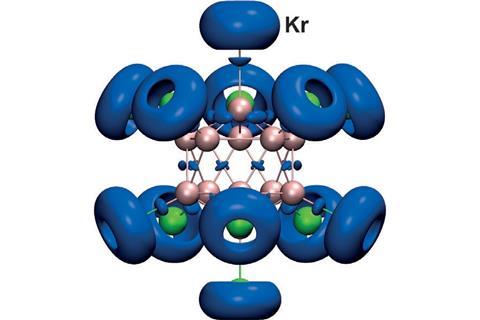 Superelectrophilic anion