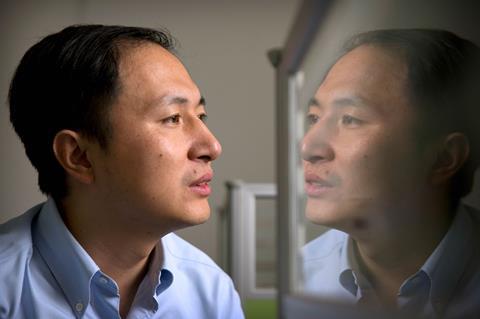 A portrait of He Jiankui