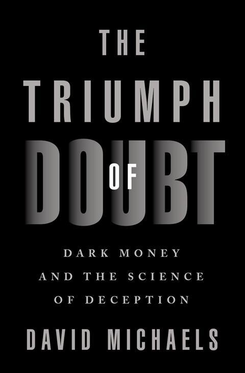 An image showing the book cover of The triumph of doubt