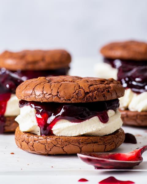 Black forest cookies