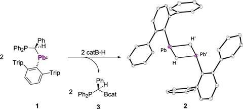  Preparation of the Lead Hydride 2 reaction scheme