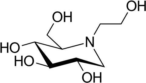 Structure of miglitol