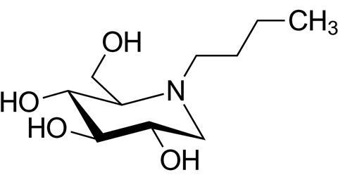 Structure of miglustat