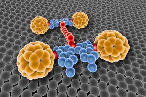 An image showing a molecular car