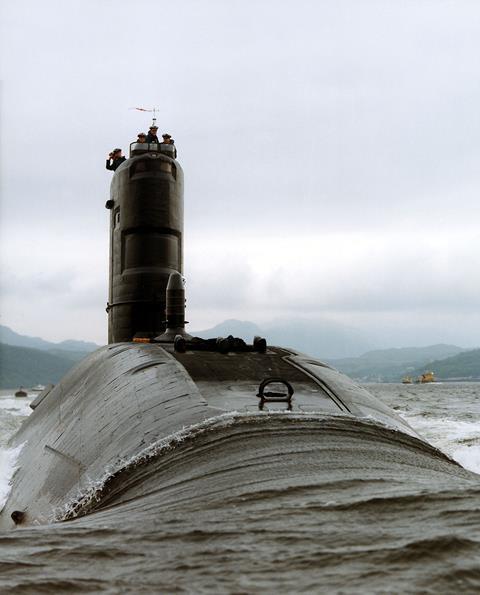 HMS Spartan in 1993