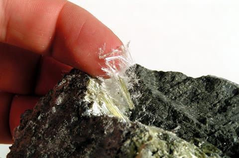 chrysotile crystals