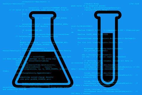 An image showing chemistry coding