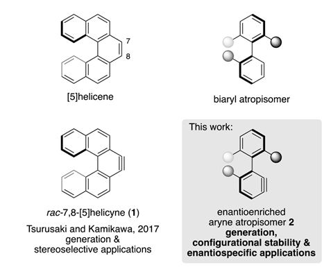 An image showing aryne atropisomers