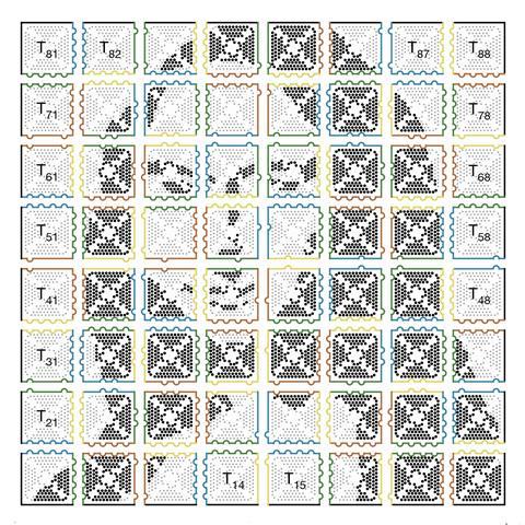 The Mona Lisa constructed through DNA origami