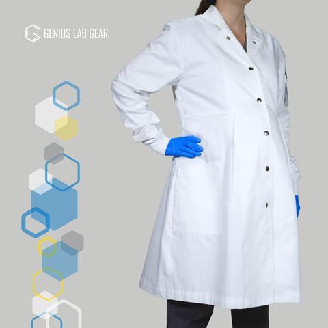 Maternity lab coat