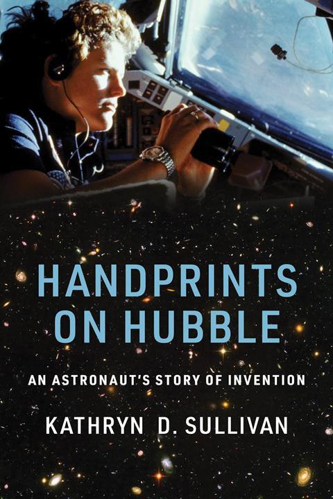 An image showing the book cover of Handprints on Hubble