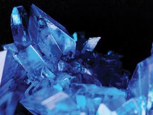 copper sulfate crystals