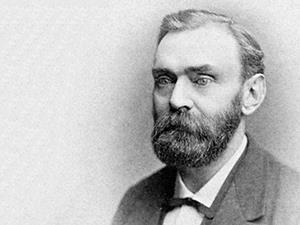 Portrait of Alfred Nobel (1833 – 1896)