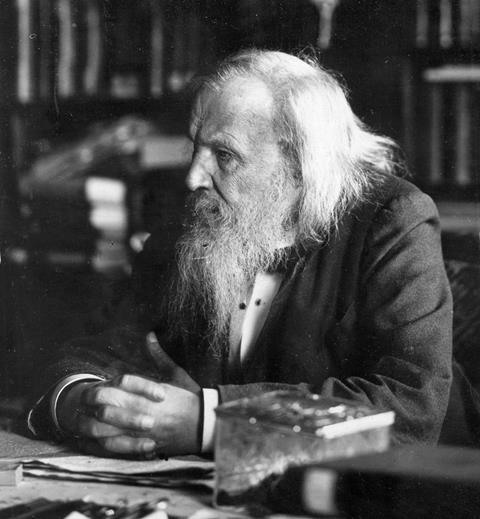 Dmitri Mendeleev  (1834 – 1907)