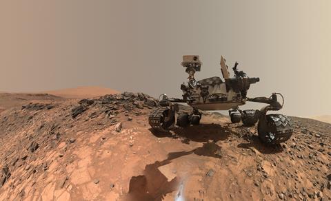 Self-portrait of NASA's Curiosity Mars rover