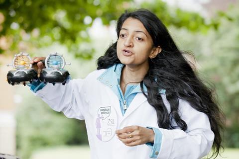 Soapbox science session 