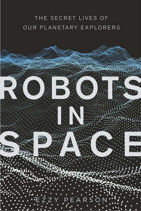 An image showing the book cover of Robots in space