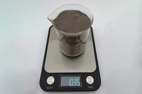 An image representing the mechanochemical kilogram-scale synthesis of noble metal single-atom catalysts