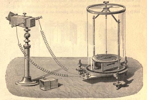 0118CW - Classic Kit - Macedonio Melloni machine - line drawing